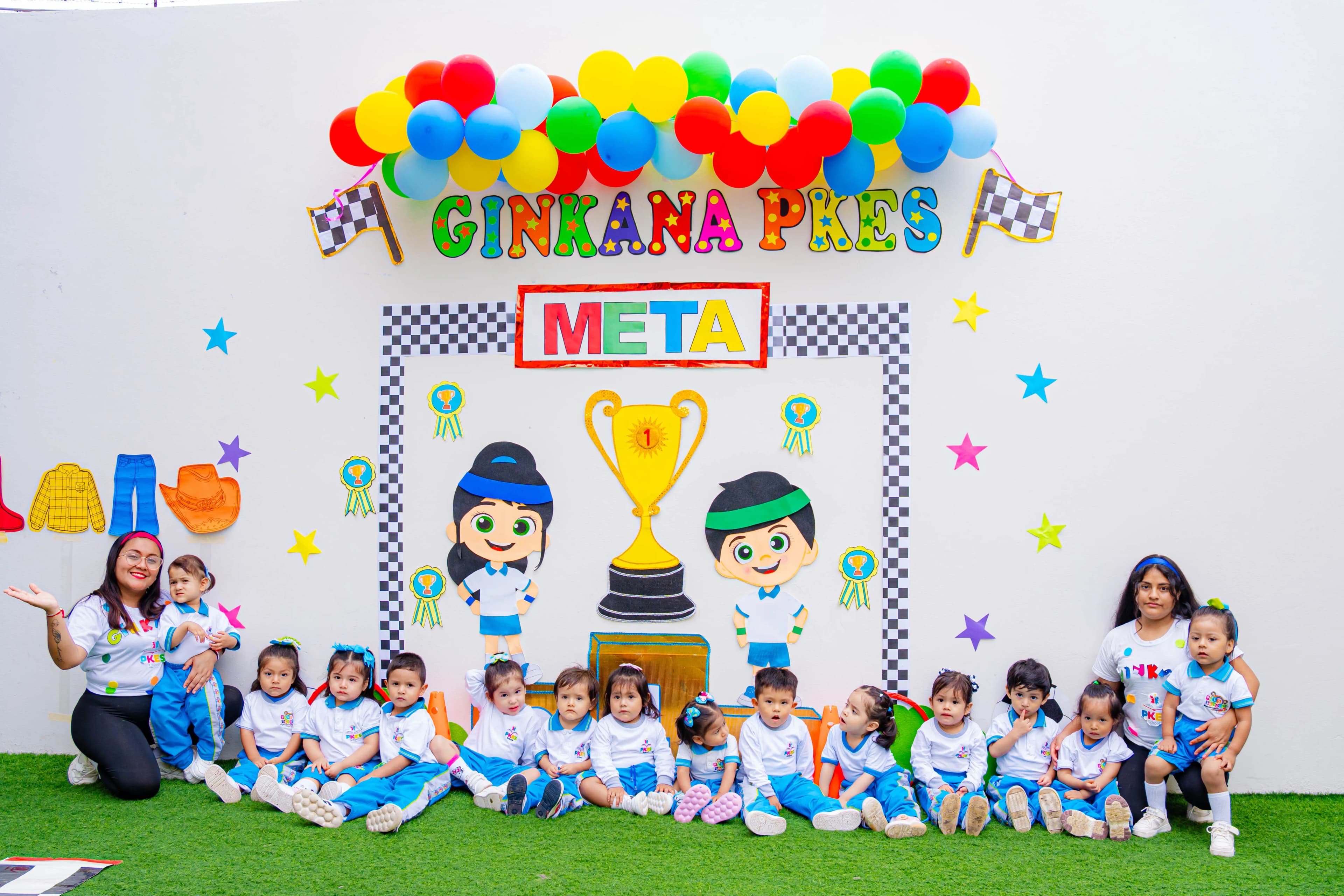 Ginkana en PKES School Huacho 4