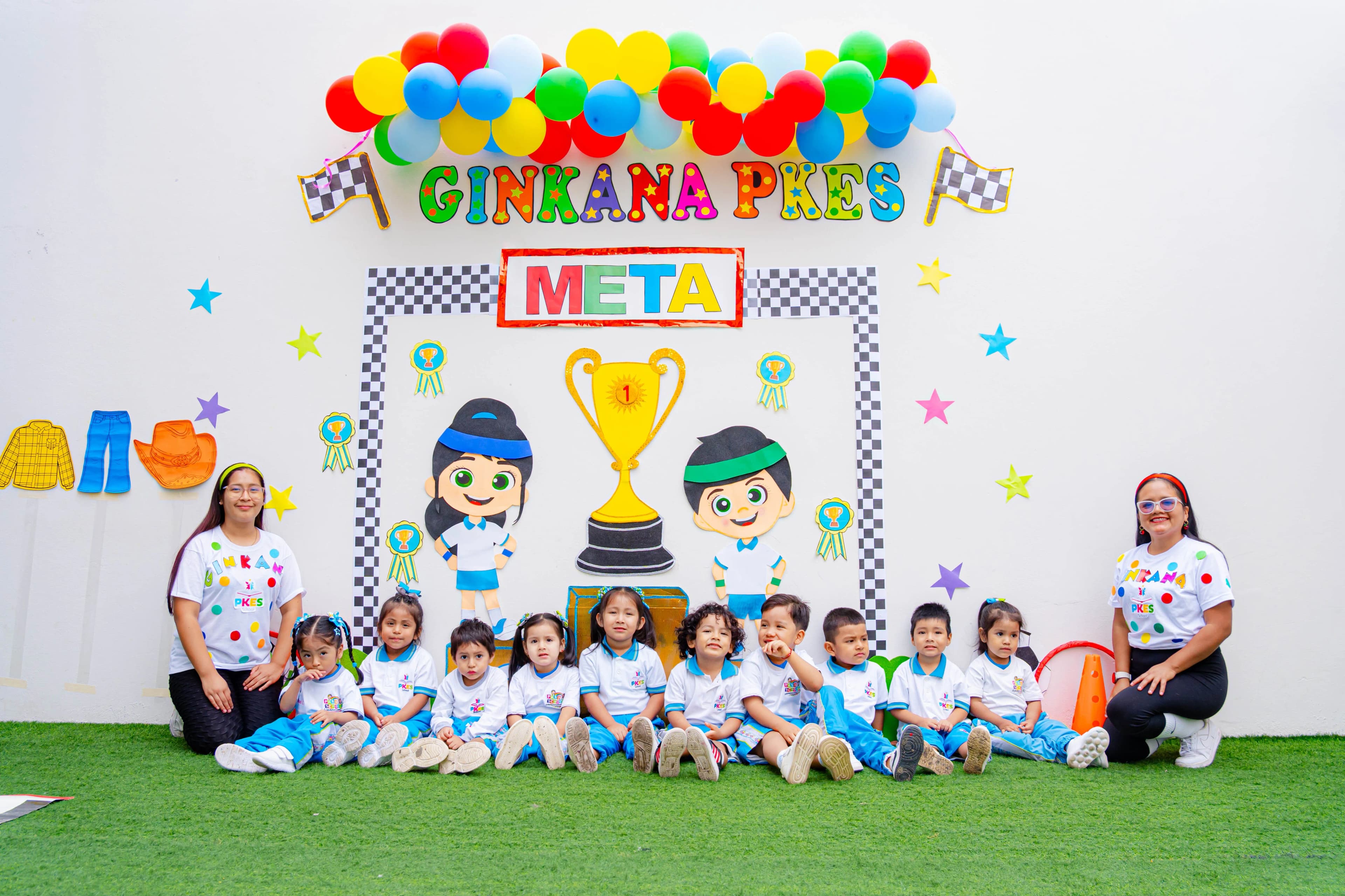 Ginkana en PKES School Huacho 5