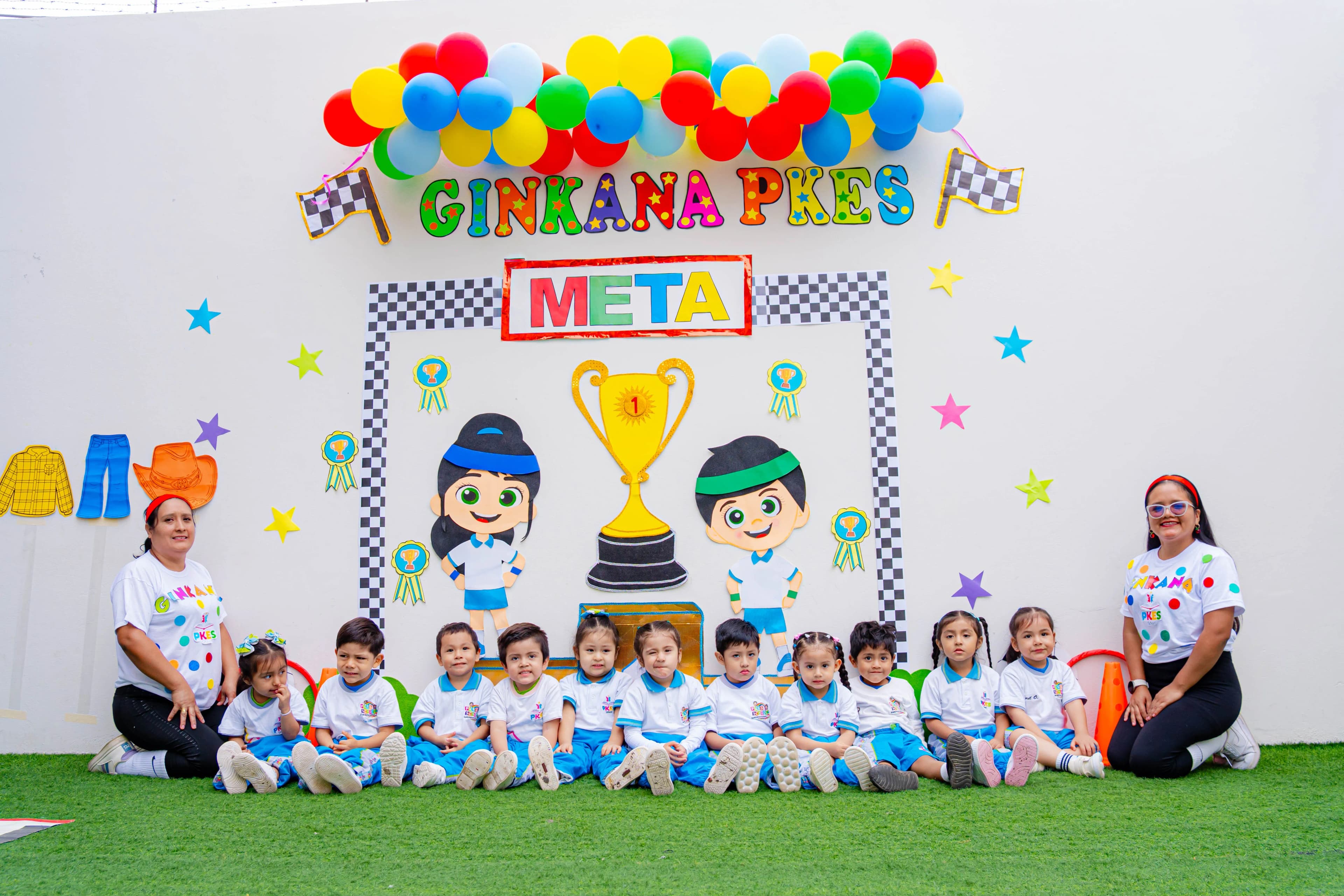 Ginkana en PKES School Huacho 6