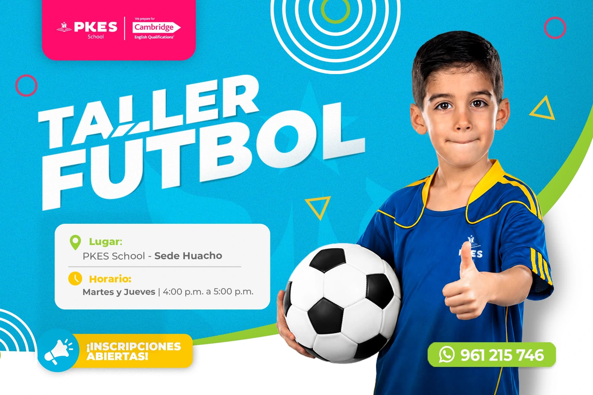 Taller deportivo en PKES School