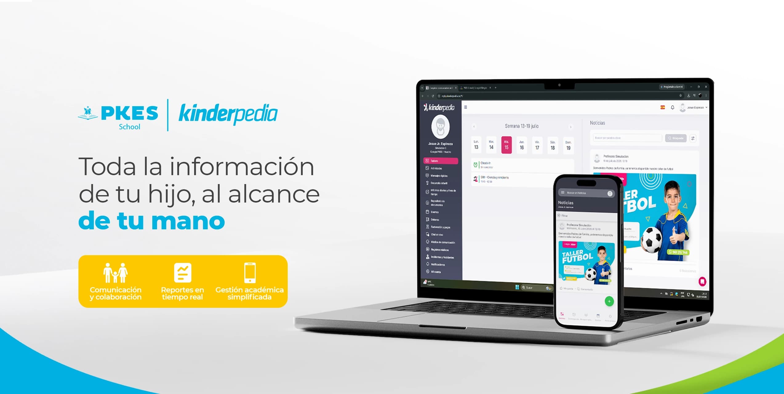 Seguimiento académico digital en PKES School