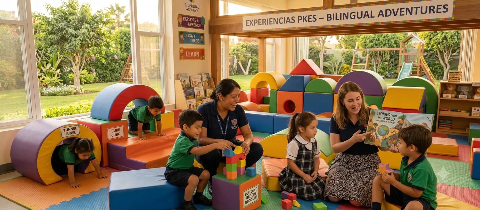 Experiencias de aprendizaje bilingüe en PKES School Huacho y Huaura