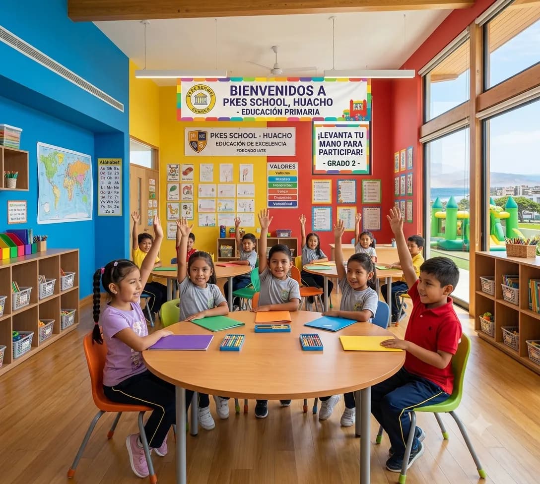 Espacios de Aprendizaje en las instalaciones de PKES School