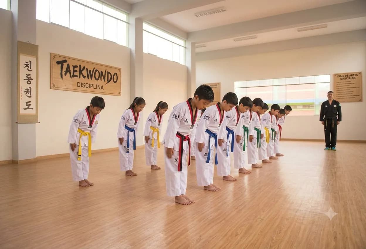 Taller de Taekwondo en PKES School 2